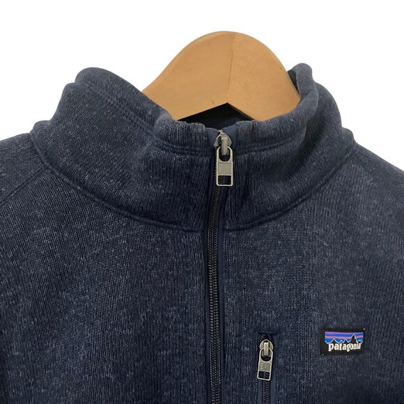 Patagonia Better Sweater Full-Zip Fleece Jacket Men’s XL Navy Blue - Picture 3 of 12